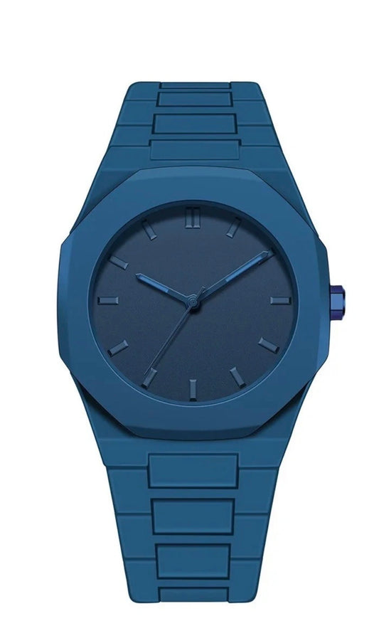 Fashion unisex Quartz Watch Silicone Wristband Minimalist Design Sports