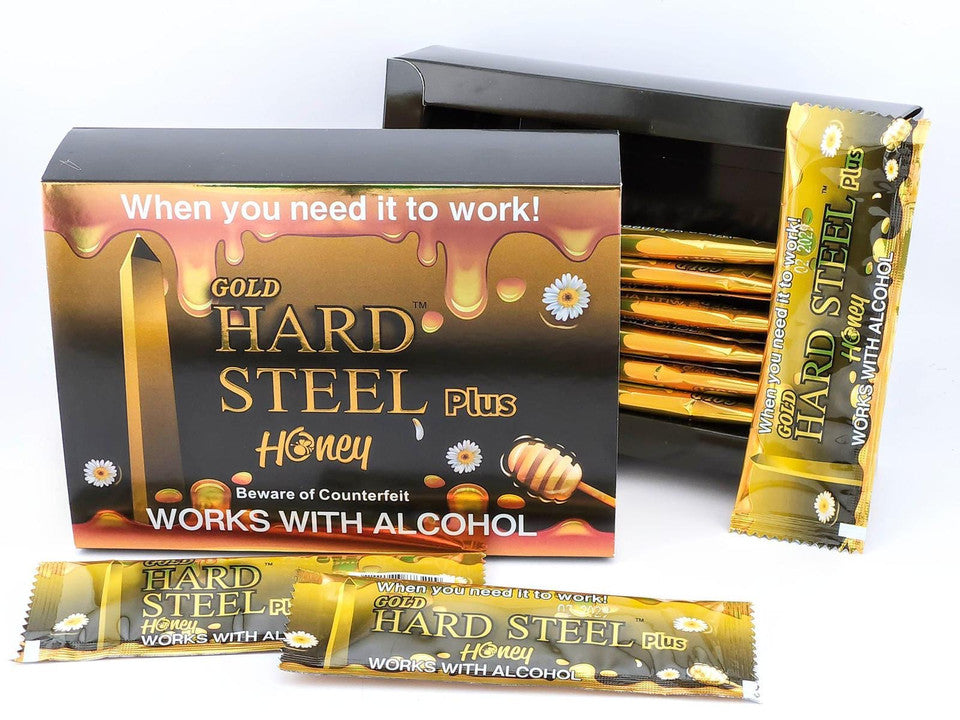 Hard Steel box of 12 sachets
