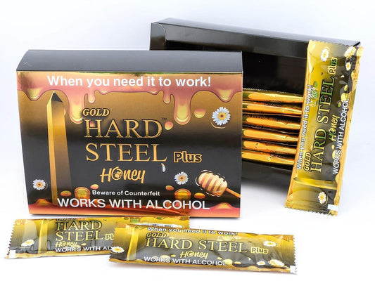 Hard Steel box of 12 sachets