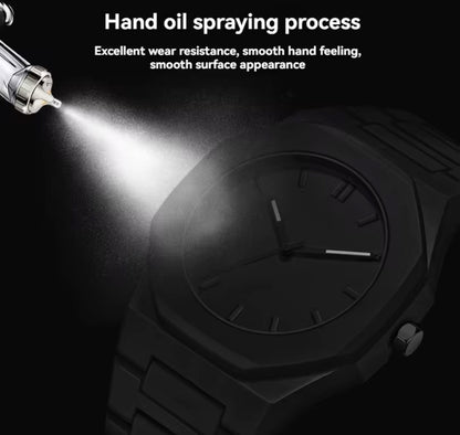 Fashion unisex Quartz Watch Silicone Wristband Minimalist Design Sports