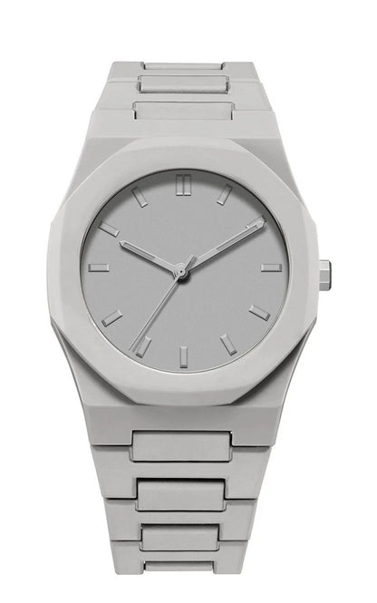 Fashion unisex Quartz Watch Silicone Wristband Minimalist Design Sports