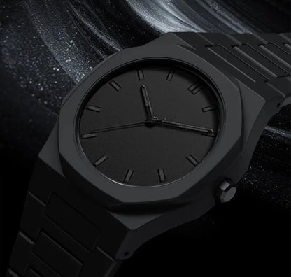 Fashion unisex Quartz Watch Silicone Wristband Minimalist Design Sports