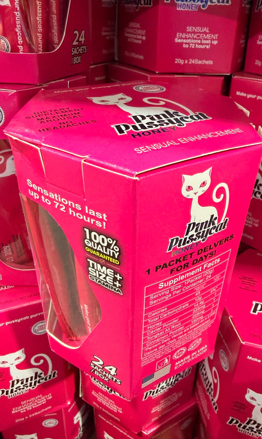 Pink PussyCat honey for women(24 sachets)