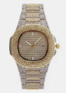 Fashion hip hop diamond watches